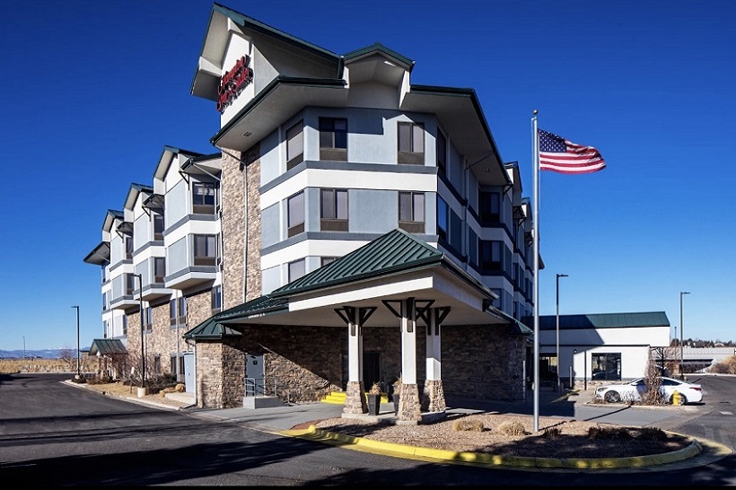 Exterior of Hampton Inn & Suites Parker in Parker, Colorado